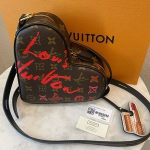 LOUIS VUITTON Fall in Love Monogram Sac Coeur Shoulder Bag M45890